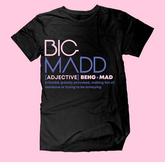 "BIG MADD" short sleeve definition shirt