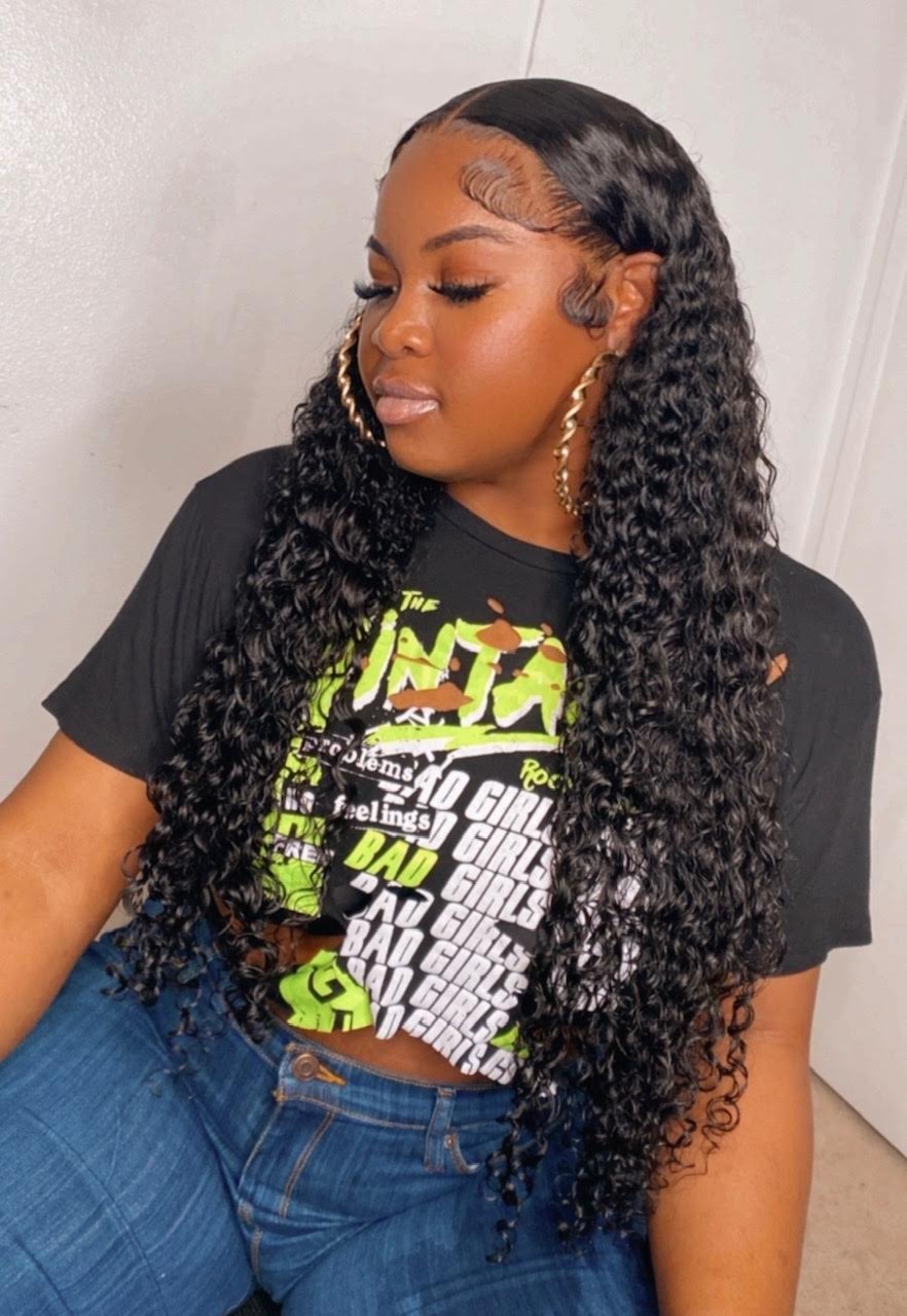 BURMESE Curly Lace Frontal Unit